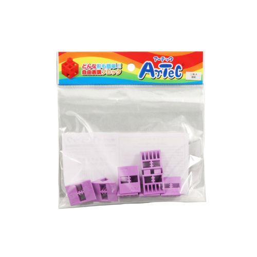アーテック Artecブロック 三角A 8p 薄紫 77809 [プログラミング][おもちゃ][玩具][知育][学習][室内][遊び][ブロック][部品][パズル][創造力][子ども]