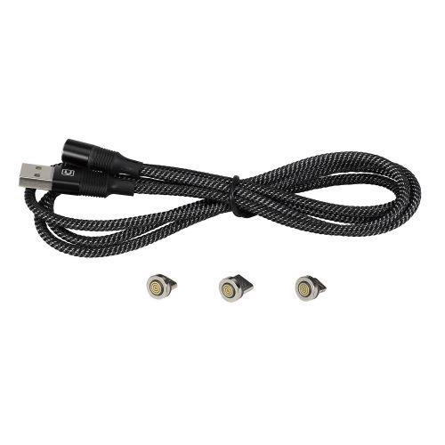 アーテック 3in1マグネット式充電ケーブル 91689 [充電][ケーブル][コード][端子付け替え][マグネット][脱着式][変換]