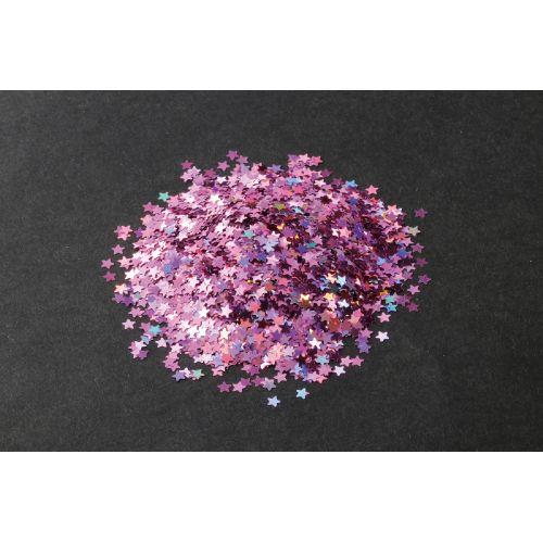 アーテック ホログラムグリッター星 3mm ピンク 93128 [ファンシークラフト][UVレジン・プラ板][自由研究][工作][夏休み][クラフト][星][グリッター][キラキラ][装飾]