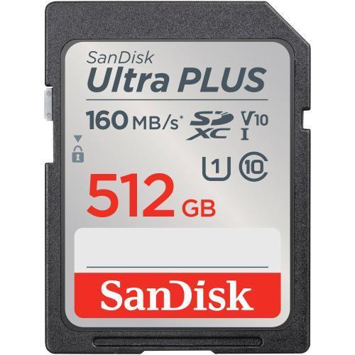 SanDisk(サンディスク) SDSDUWL-512G-JN3IN Ultra PLUS SDXC UHS-Iカード 512GB