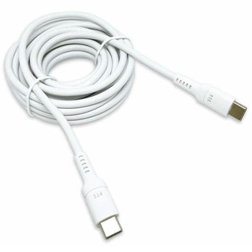 エアージェイ(air-j) UKJ-PCTC 3M 発火を防ぐ 温度センサーPTC搭載 Type-C to C ケーブル 3m