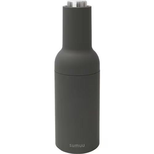 マクロス(macros) MCK-136SG スモークグレー sumuu ソルト&ペッパーミル ミルオ 電池式 電池別売り