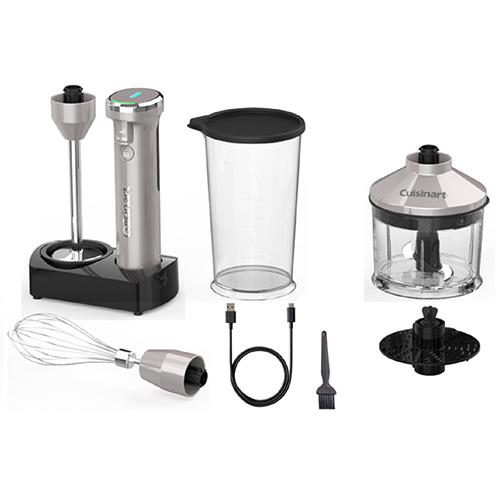 クイジナート RHB-1070J シルバー コードレス充電式ハンドブレンダー