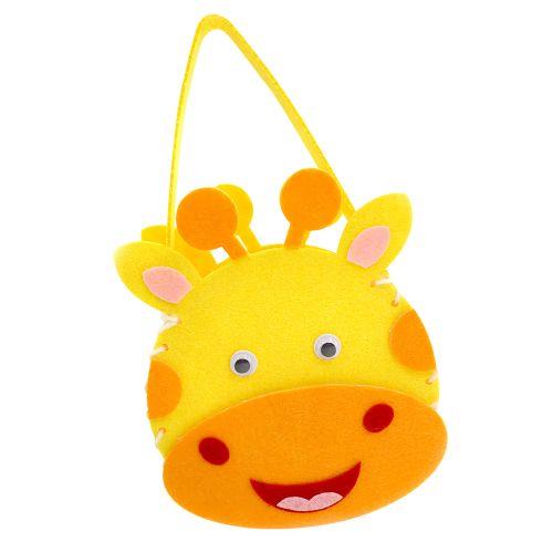 アーテック てづくりフェルトバッグ キリン 58181 [家庭科][裁縫][こども][手芸][ものづくり][フェルトバッグ][きりん][手作り][工作][景品][自由研究]