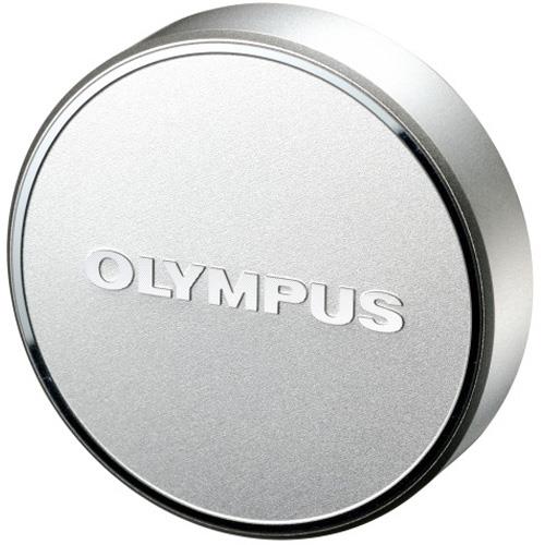 OM SYSTEM LC-48B SLV シルバー 金属レンズキャップ