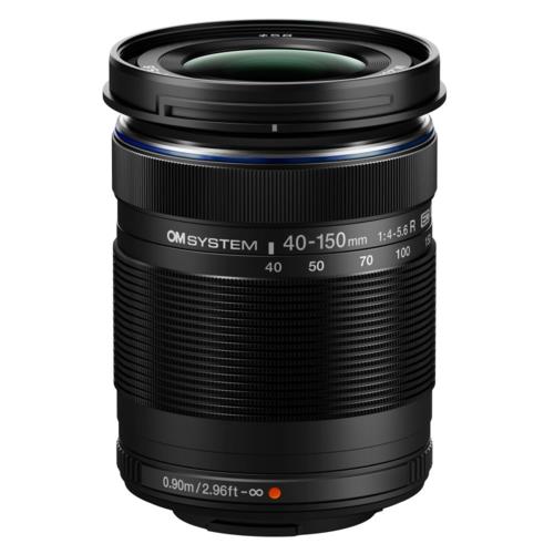 【長期保証付】OM SYSTEM M.ZUIKO DIGITAL ED 40-150mm F4.0-5.6 R BLK(ブラック) マイクロフォーサーズマウント 望遠ズームレンズ
