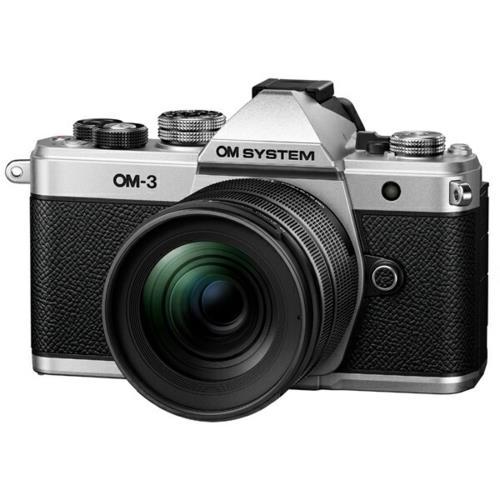 【長期保証付】OM SYSTEM OM-3 12-45mm F4.0 PROレンズキット シルバー ミラーレス一眼デジタルカメラ