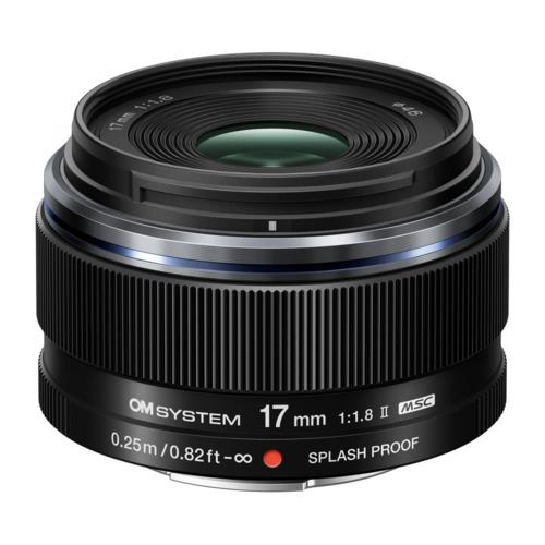 【長期保証付】OM SYSTEM M.ZUIKO DIGITAL 17mm F1.8 II マイクロフォーサーズマウント 広角単焦点レンズ