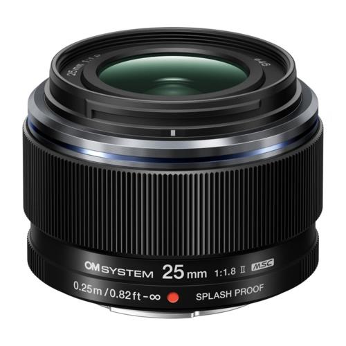 【長期保証付】OM SYSTEM M.ZUIKO DIGITAL 25mm F1.8 II マイクロフォーサーズマウント 単焦点レンズ