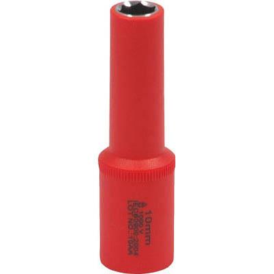 スナップオン・ツールズ OLC652010SA 絶縁工具 ディープソケット 3/8 10mm 6角