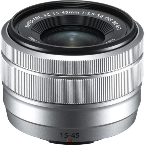 富士フイルム(FUJIFILM) XC15-45mmF3.5-5.6 OIS PZ(シルバー) フジフイルムXマウント フジノンレンズ Xシリーズ用標準ズームレンズ