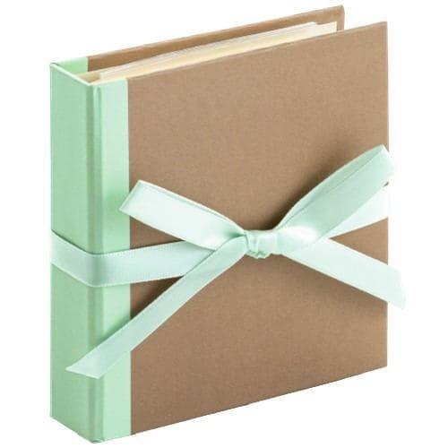 富士フイルム(FUJIFILM) チェキ instax mini･SQUARE ALブラウンミントS チェキアルバム20