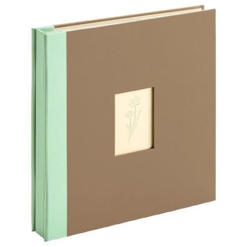 富士フイルム(FUJIFILM) チェキ instax mini･SQUARE ALブラウンミントM チェキアルバム80