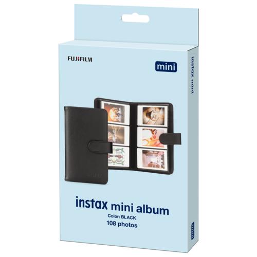 富士フイルム(FUJIFILM) チェキ instax mini アルバム108 ブラック