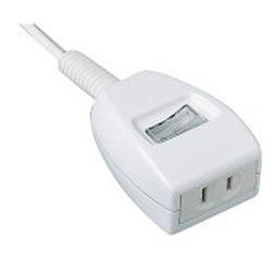 パナソニック(Panasonic) WHS2611WKP(ホワイト) ザ･タップスイッチシリーズ 1個口 1m