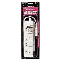 パナソニック(Panasonic) WHS25149WP ホワイト ザ･タップZ 4個口 1m