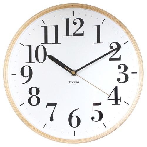 保土ヶ谷電子販売 HIC-003(ナチュラル) インテリア掛時計 クオーツ