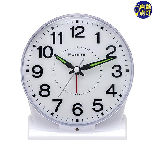 保土ヶ谷電子販売 HT-A031W-WH(ホワイト) 目覚まし時計