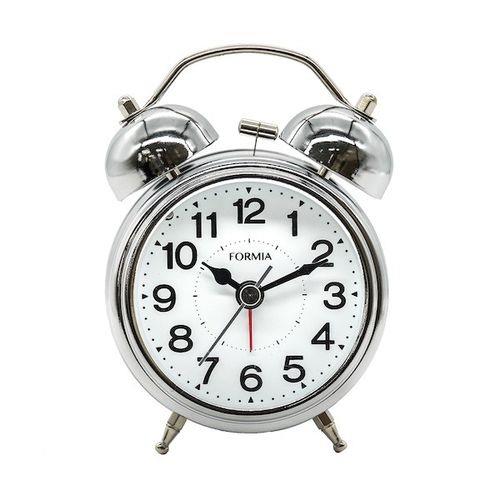 クレファー HT-A038S-SV シルバー フォルミア 置き目覚まし時計