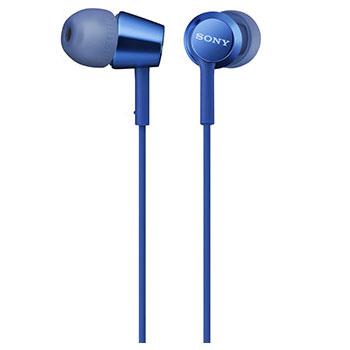 ソニー(SONY) MDR-EX155AP-LI ブルー 密閉型インナーイヤーレシーバー