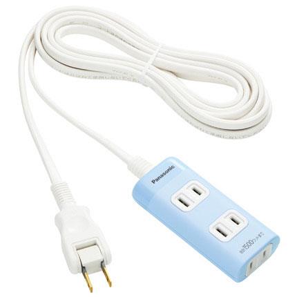 パナソニック(Panasonic) WHA2433LP ブルー ザ･タップQ 電源タップ 3個口 3m