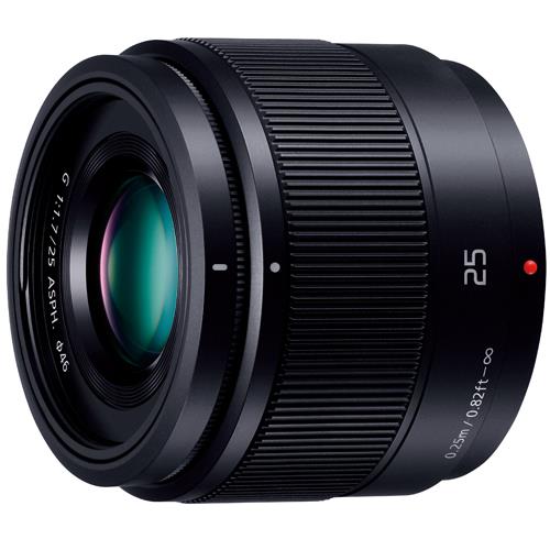 パナソニック(Panasonic) LUMIX G 25mm/F1.7 ASPH. H-H025-K ブラック マイクロフォーサーズマウント 単焦点レンズ