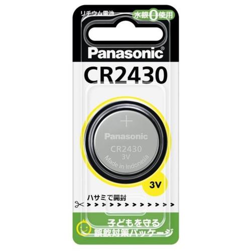 パナソニック(Panasonic) CR-2430P コイン形リチウム電池 1個入り