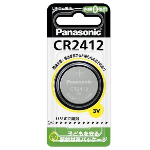 パナソニック(Panasonic) CR-2412P コイン形リチウム電池 1個入り