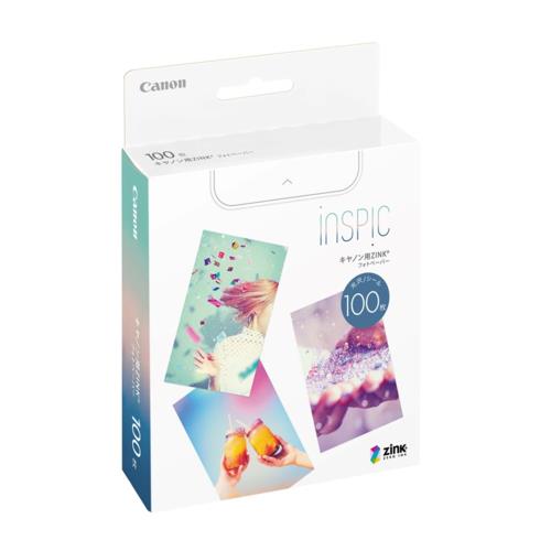 CANON(キヤノン) ZP-2030-100 iNSPiC キヤノン ミニフォトプリンター iNSPiC専用 ZINKフォトペーパー 100枚入り