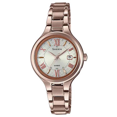 CASIO(カシオ) SHW-7000TCG-4AJF ピーチゴールド SHEEN シーン 国内正規品 レディース 腕時計