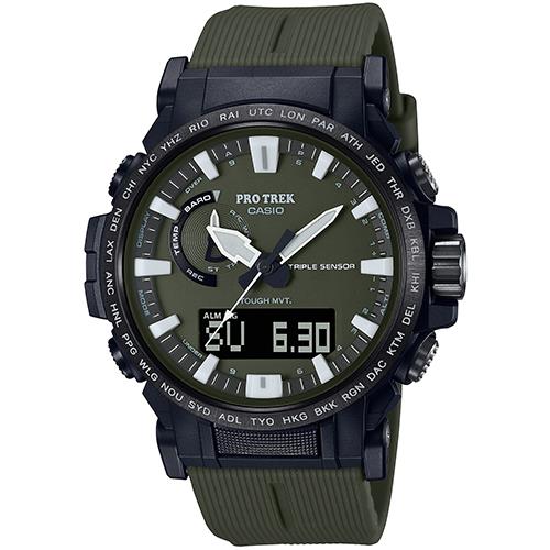 CASIO(カシオ) PRW-61Y-3JF PRO TREK プロトレック 国内正規品 タフソーラー メンズ 腕時計