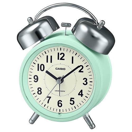 CASIO(カシオ) TQ-720J-3JF レトログリーン 置時計