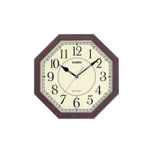 CASIO(カシオ) IQ-1023J-5JF 濃茶 電波掛時計