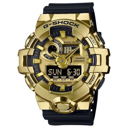 CASIO(カシオ) GM-700G-9AJF G-SHOCK ANALOG-DIGITAL 20気圧防水 ステンレスベゼル腕時計 国内正規品