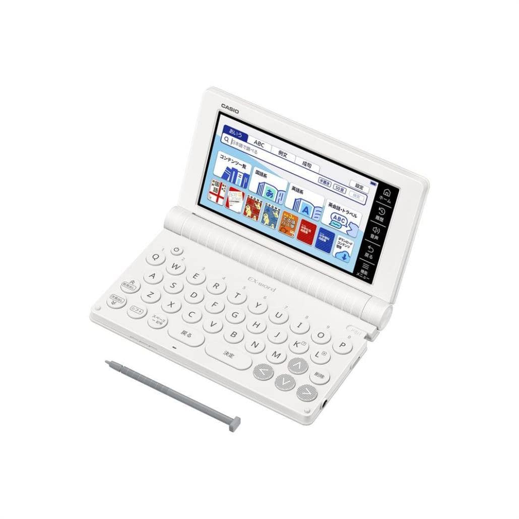 【長期保証付】CASIO(カシオ) XD-SA3900WE ホワイト EX-word エクスワード 中学生モデル