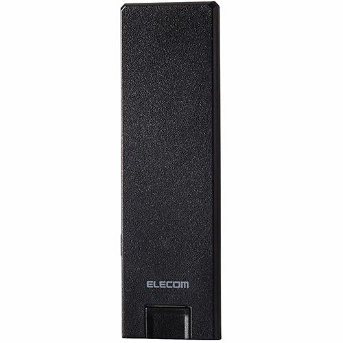 エレコム(ELECOM) WTC-1167US-B(ブラック) 超薄型11ac 2x2中継器