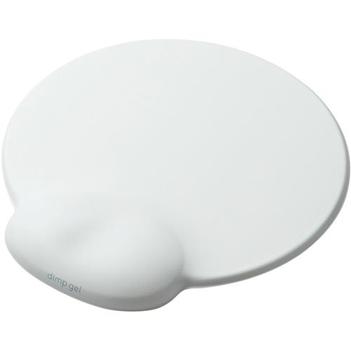 エレコム(ELECOM) MP-DG01WH ホワイト リストレスト付きマウスパッド dimp gel