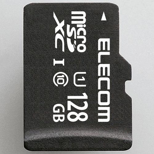 エレコム(ELECOM) MF-DMR128GUL microSDXCメモリカード 128GB CLASS10
