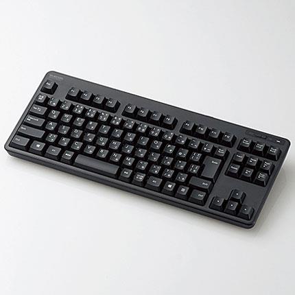 エレコム(ELECOM) TK-FDM105TBK(ブラック) 無線キーボード 92キー 日本語配列