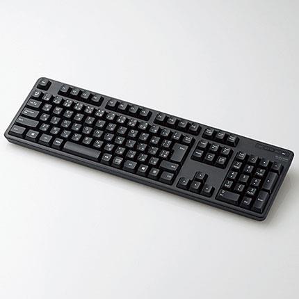 エレコム(ELECOM) TK-FDM106TBK ブラック 無線キーボード 109キー 日本語配列