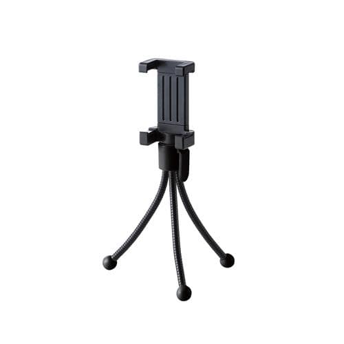 エレコム(ELECOM) PSTMNBK(ブラック) スマートフォン用 ミニ三脚