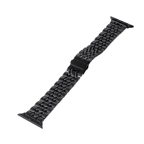 エレコム(ELECOM) AW44BDSS7BK ブラック Apple Watch 44/42mm用ステンレスバンド