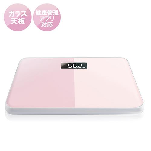 エレコム(ELECOM) HCS-S01PN ピンク ECLEAR エクリア 体重計 HCS-S01シリーズ