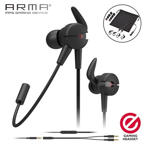 エレコム(ELECOM) HS-ARMA50EBK(ブラック) ゲーミングイヤホンマイク