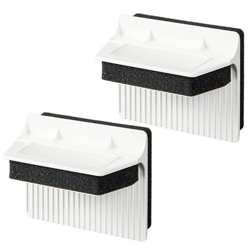 エレコム(ELECOM) TS-F009(ホワイト) 家具転倒防止器具 T型 耐荷重150kg 2個入