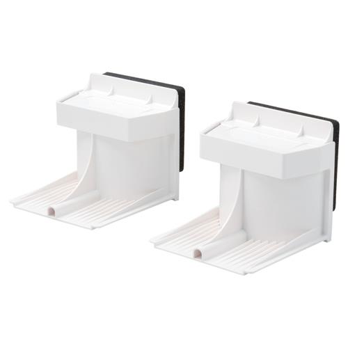 エレコム(ELECOM) TS-F011 ﾎﾜｲﾄ 耐震ダンパー 大型家具 転倒防止 2個入り 耐震ストッパー 粘着シート