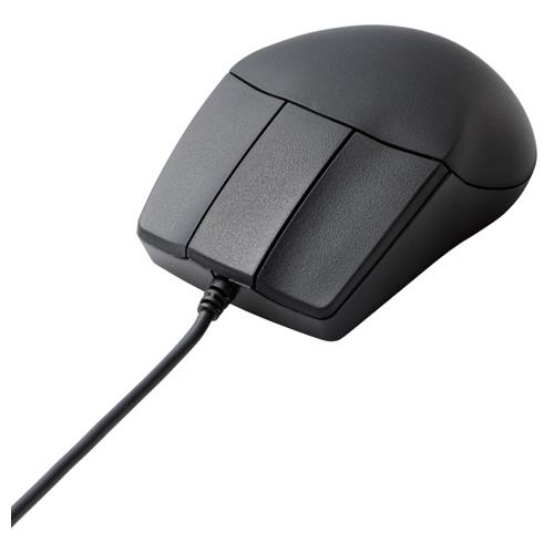 エレコム(ELECOM) M-CAD01UBBK ブラック 3DCAD用有線3ボタンマウス