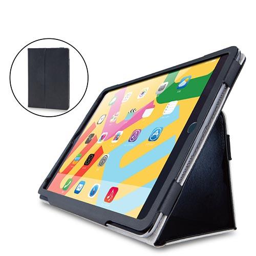 エレコム(ELECOM) TB-A19RPLFBK ブラック 10.2インチiPad用 ソフトレザーケース 2アングル