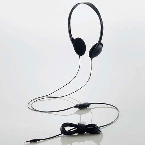 エレコム(ELECOM) EHP-TV11O3BK(ブラック) TV用ヘッドホン スタンダード オーバーヘッドタイプ