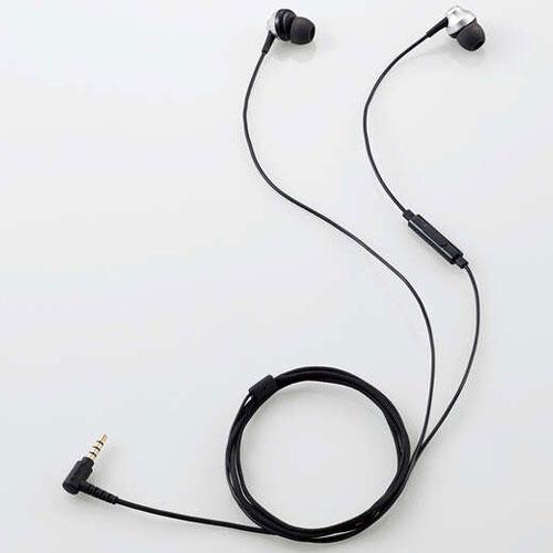 エレコム(ELECOM) EHP-FS12CMSV(シルバー) 高耐久マイク付きカナルイヤホン